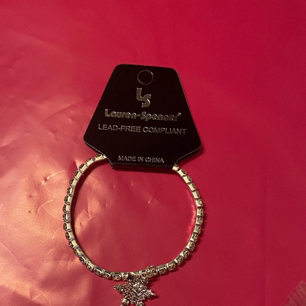 Silver Bracelet with Star Charm